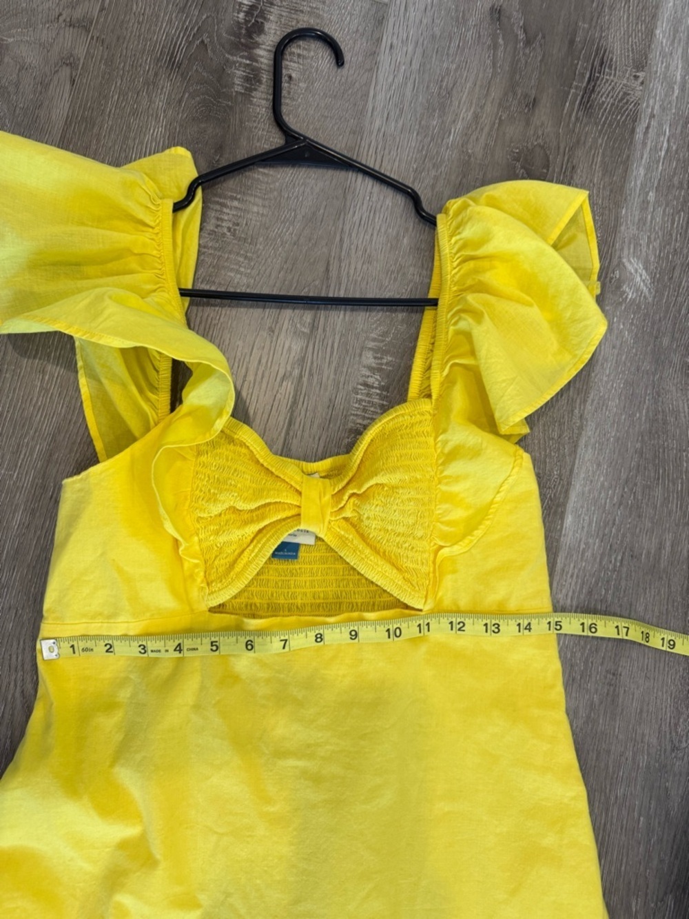 FARM Rio Yellow Dress - Picture 7 of 7